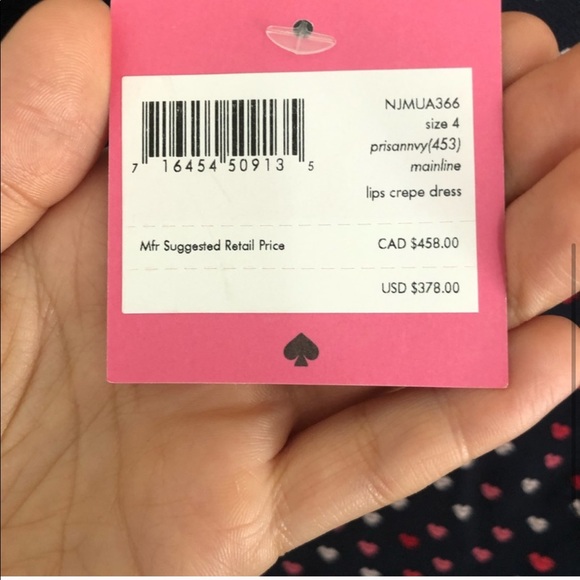 Kate spade lip print dress 💋 - Picture 4 of 4